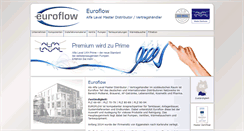 Desktop Screenshot of euroflow.de